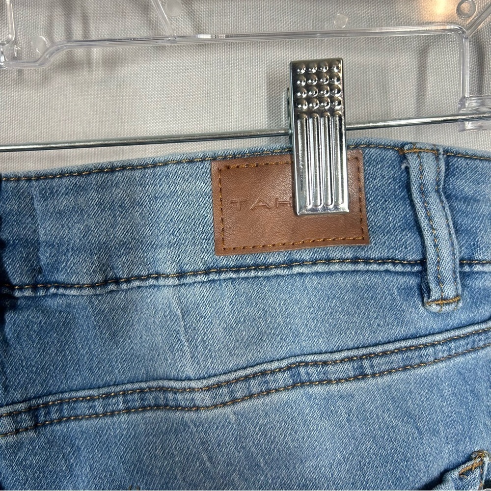 Tahari | Kelly Classic Skinny Blue Jeans Denim Women's Size 6/28 - Picture 8 of 14